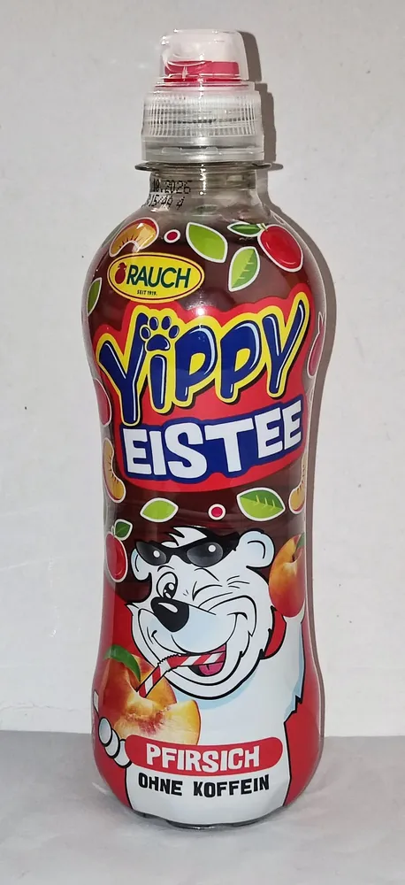 Yippy Eistee ohne Koffein - Pfirsich