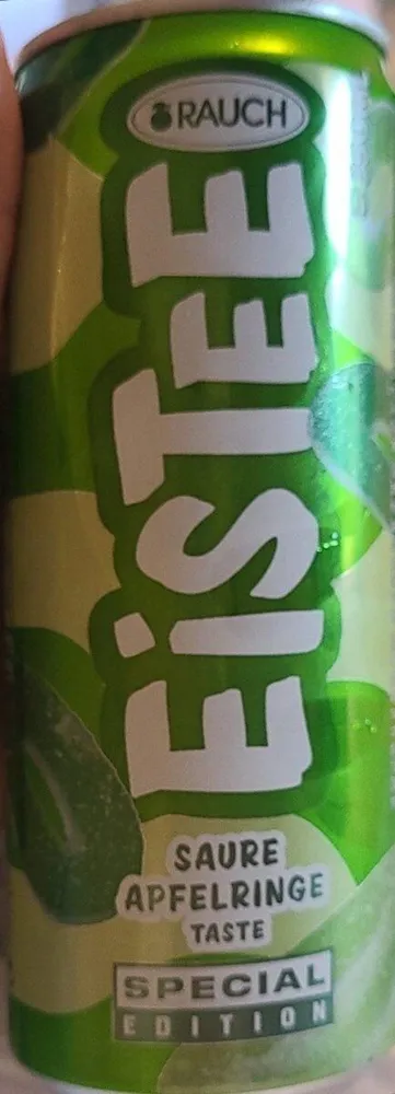 Apfelringe Eistee