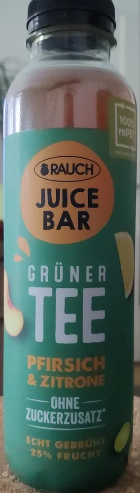 Grüner Tee Pfirsich & Zitrone