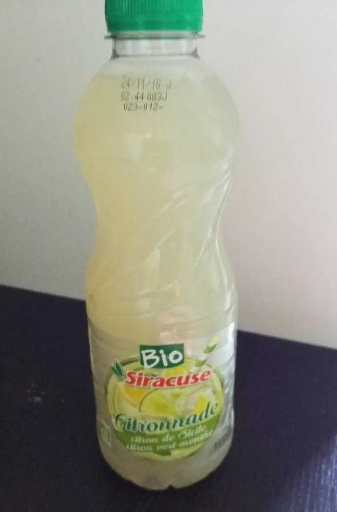 Citronnade citron de Sicile citron vert menthe