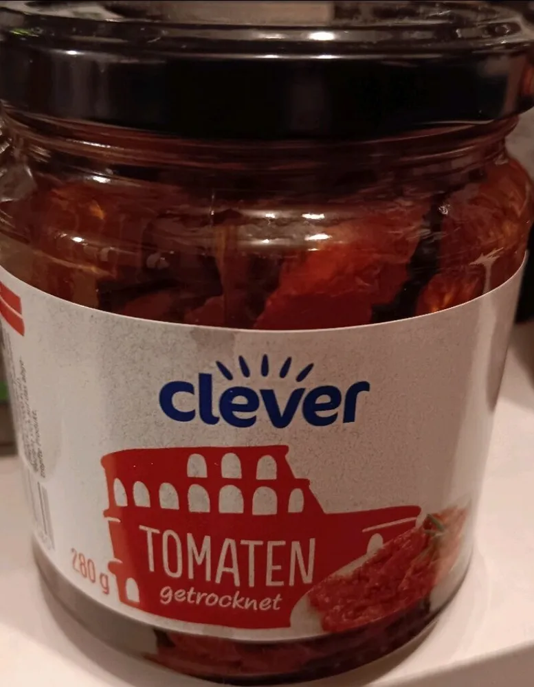 getrocknete Tomaten in Öl