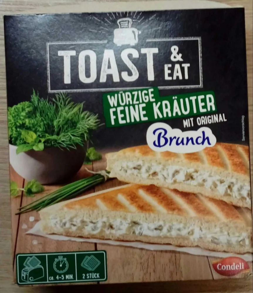 Toast & Eat Würzige feine Kräuter