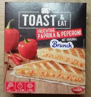 Toast & Eat Paprika & Peperoni