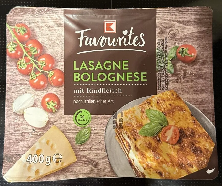 Lasagne Bolognese  mit Rindfleisch