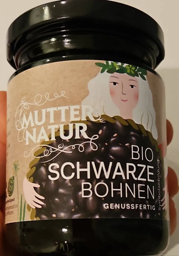 Bio schwarze Bohnen