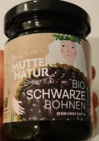 Bio schwarze Bohnen