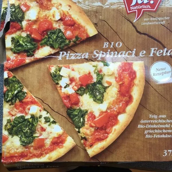Pizza Spinaci e feta