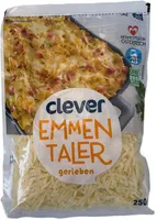 Emmentaler gerieben