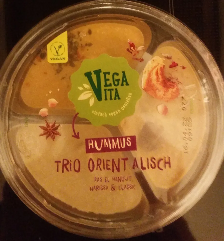 Hummus Trio Orientalisch
