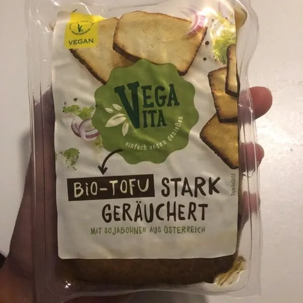 Bio Tofu stark geräuchert