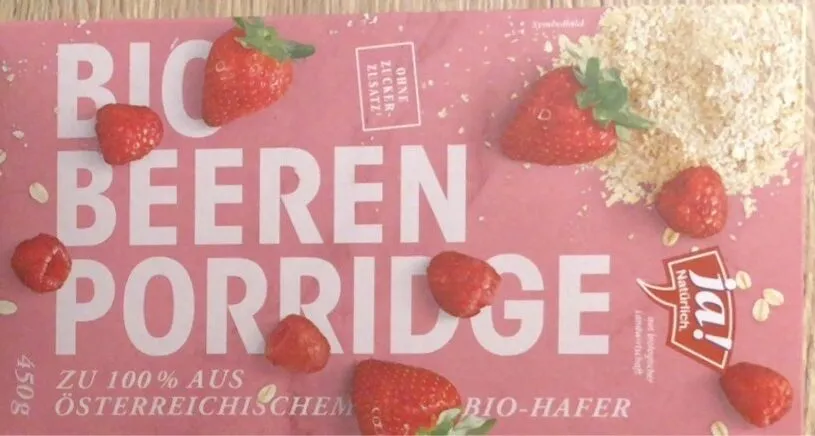 Bio Beeren Porridge