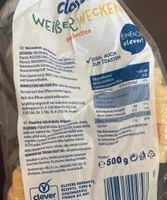 Weißer Wecken, geschnitten