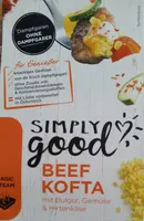 Beef Kofta mit Bulgur, Gemüse und Hirtenkäse