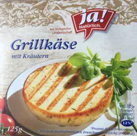 Ja! Natürlich Grillkäse Mit Kräutern 125G
