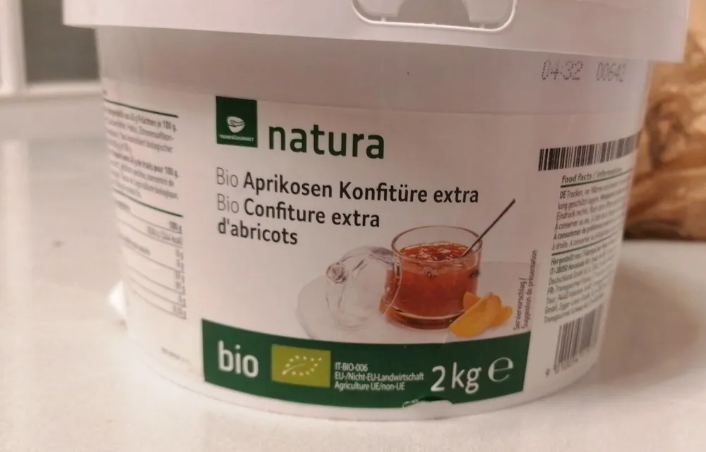 Mermelada de albaricoque bio