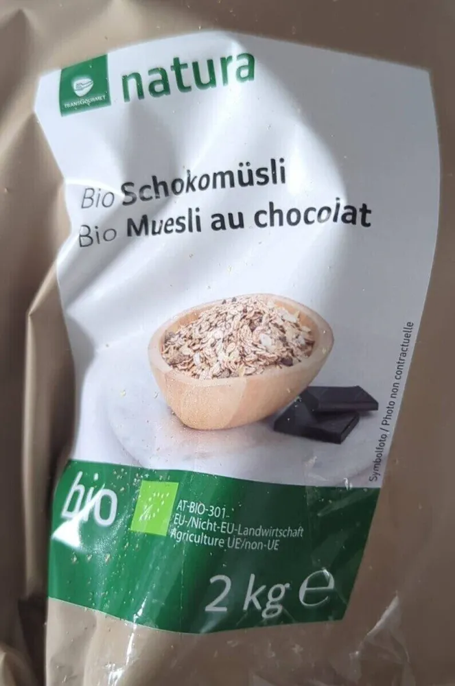 Bio müesli au chocolat