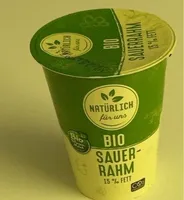 Bio Sauerrahm 15 % Fett