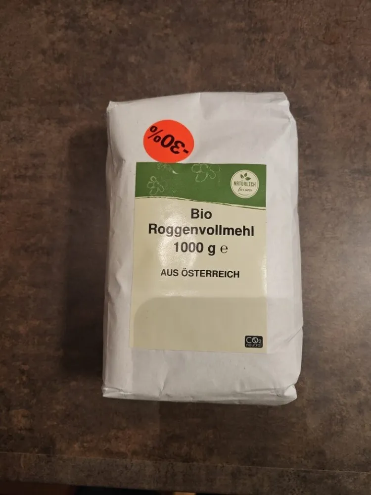 Bio Roggenvollmehl