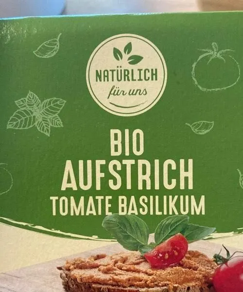 Bio Aufstrich Tomate Basilikum