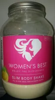 Women's Best Slim Body Shake Banana, Mit Wasser