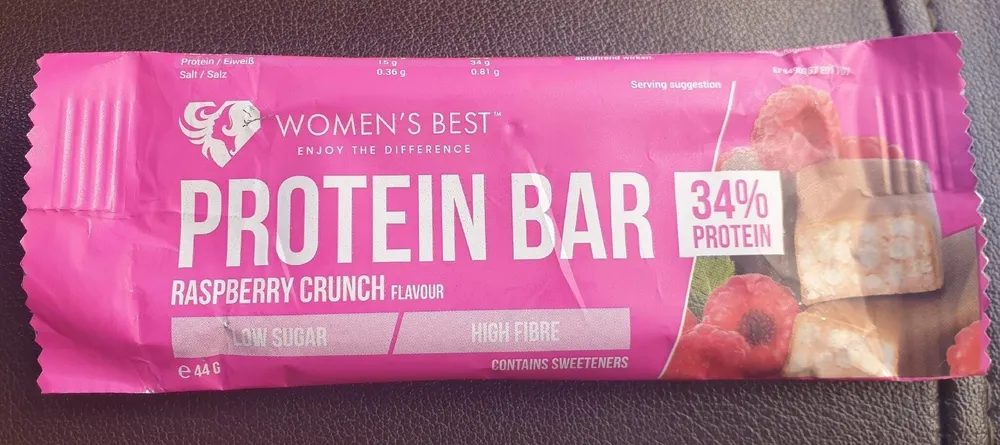Protein bar rasberry crunch