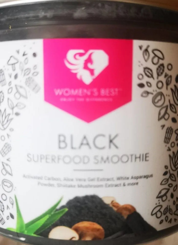 Black superfood smoothie
