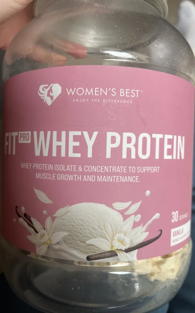 Whey protein vanille