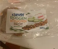 Roggenvollkornbrot, geschnitten