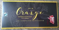 Bio Orange Edelbitterschokolade 70 % Kakao