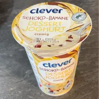 Schoko-Banane Desser Joghurt