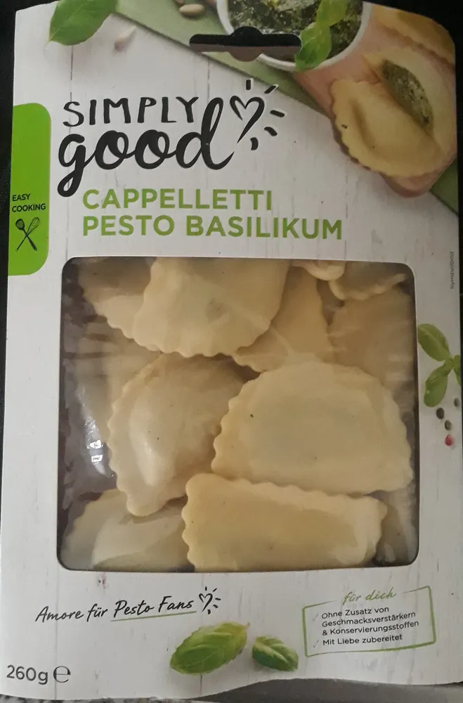 Cappelletti Pesto Basilikum