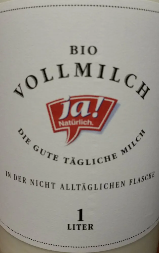 Bio Vollmilch