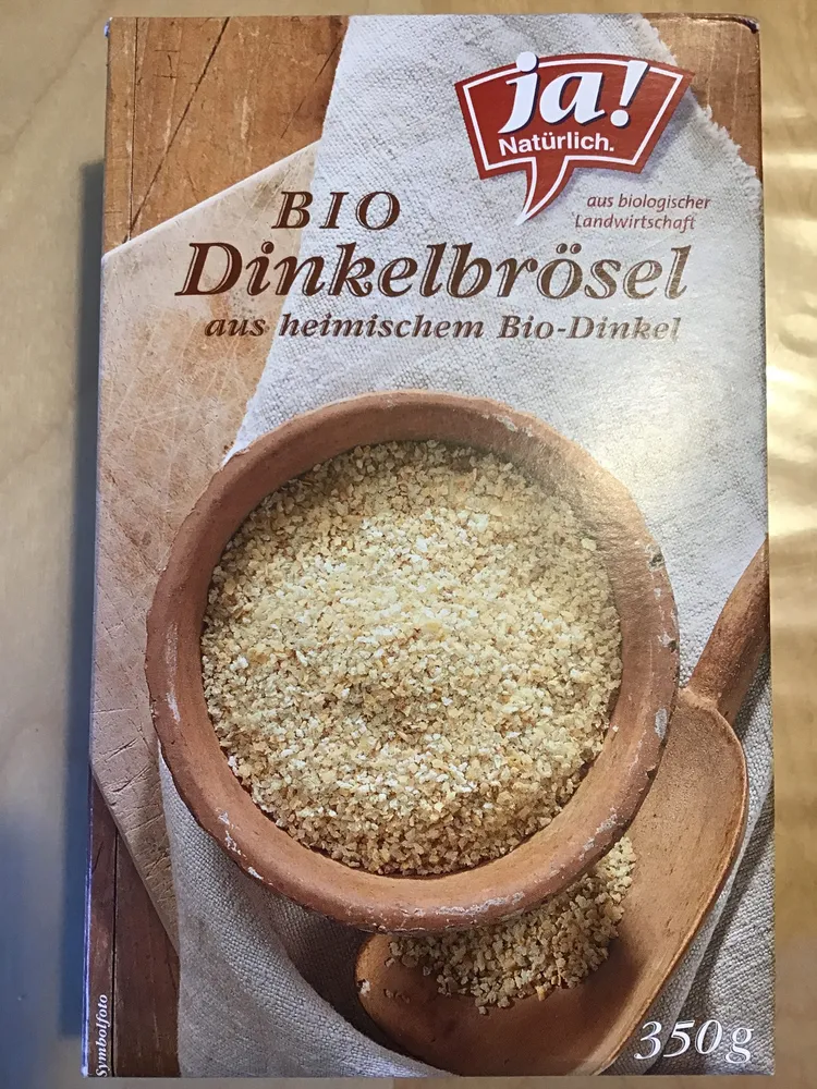 Bio-Dinkelbrösel 350g, Ja! Natürlich.