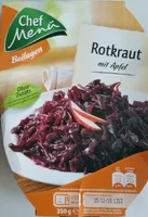 Rotkraut mit Apfel
