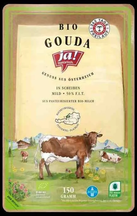 Bio Gouda Scheiben