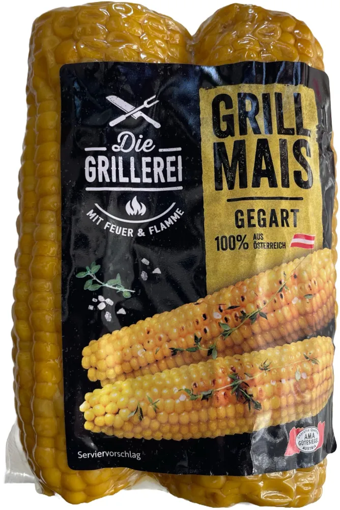 Grillmais gegart