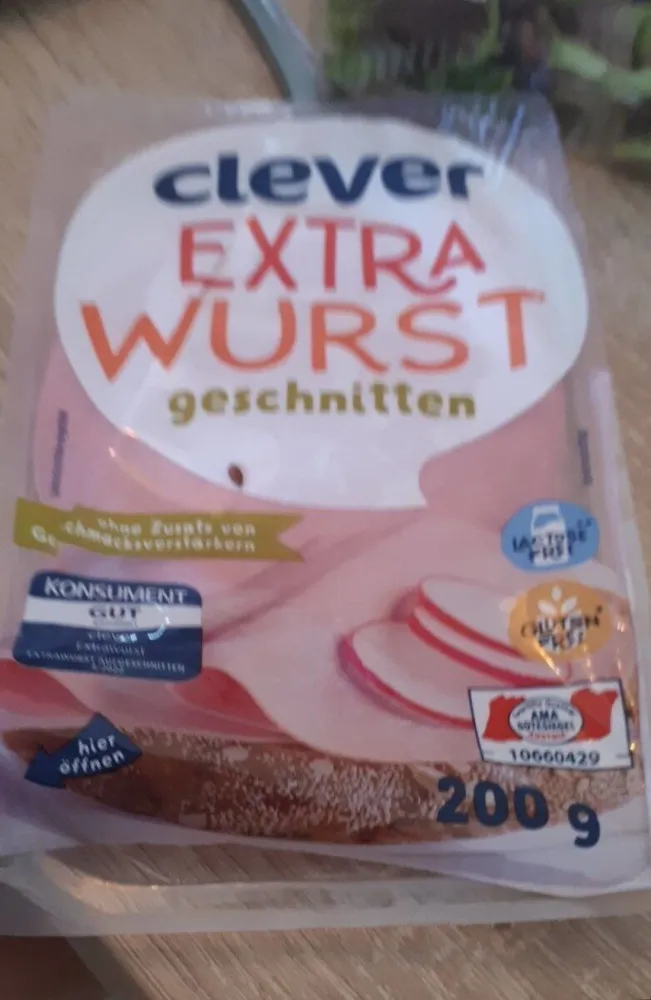 Clever extra wurst geschnitten