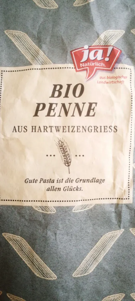 Bio-Penne Nudeln