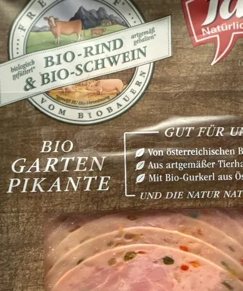 Bio-Gartenpikante vom Strohschwein