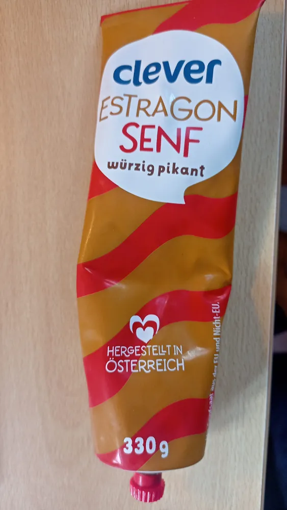 Estragon Senf würzig pikant