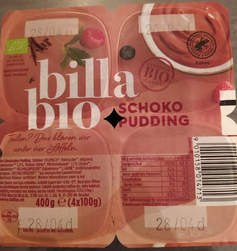 Schoko pudding