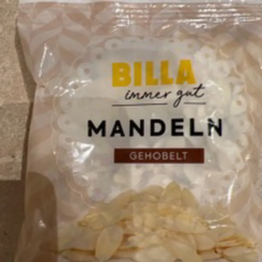 Mandel gehobelt