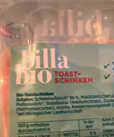 Toastschinken geschnitten