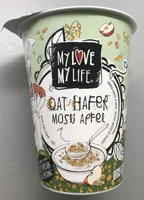 Dezert s ovesnou moukou, jablky a müsli