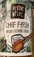 Chef fresh vegan cooking cream