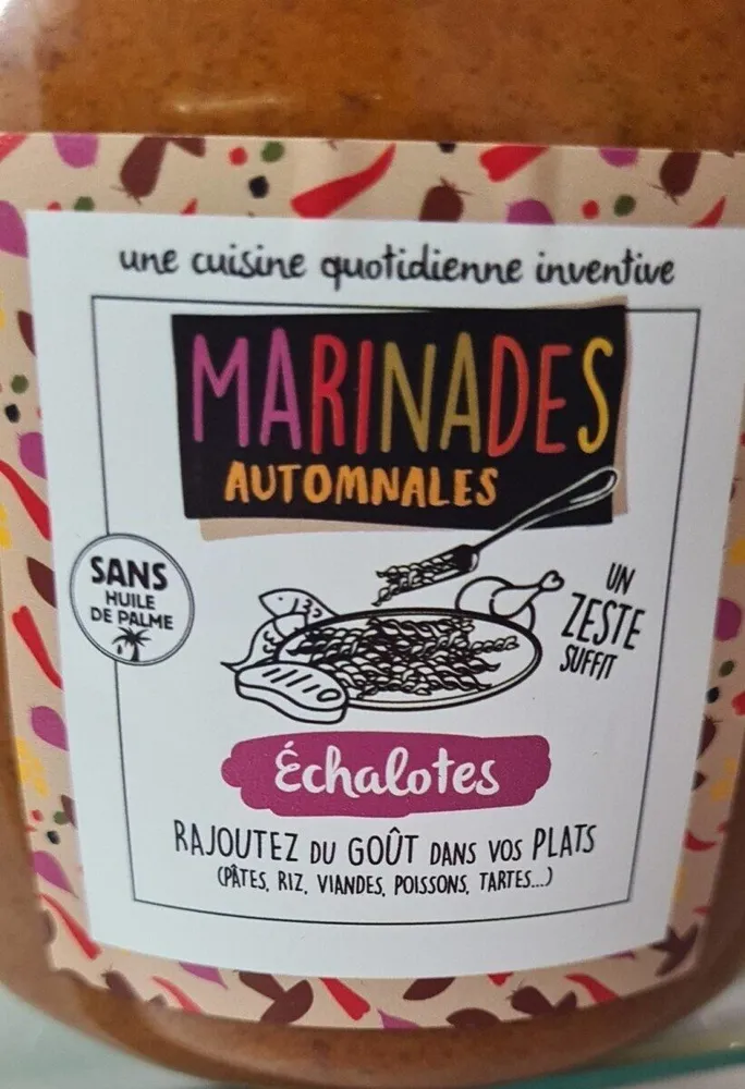 Marinade echalotes
