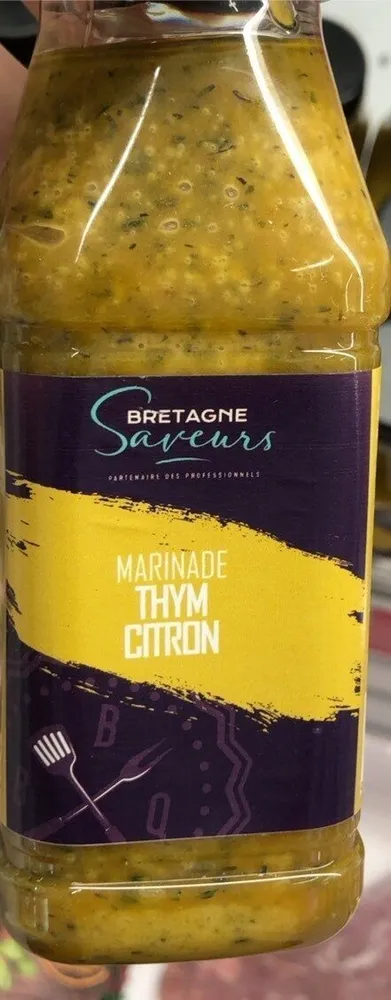 Marinade thym citron