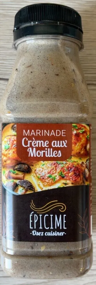 Marinade Crème aux morilles