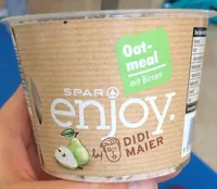 Oatmeal mit birnen