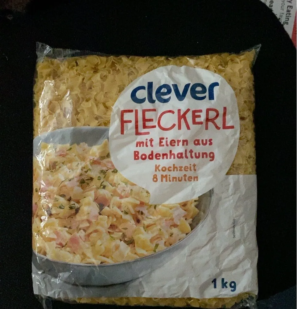 Fleckerl mit eiern aus bödenhaltung